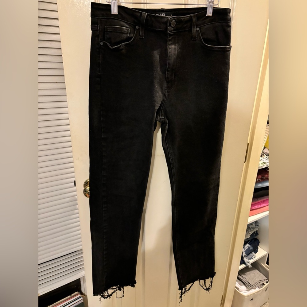 JUSTBLACK distressed skinny jeans